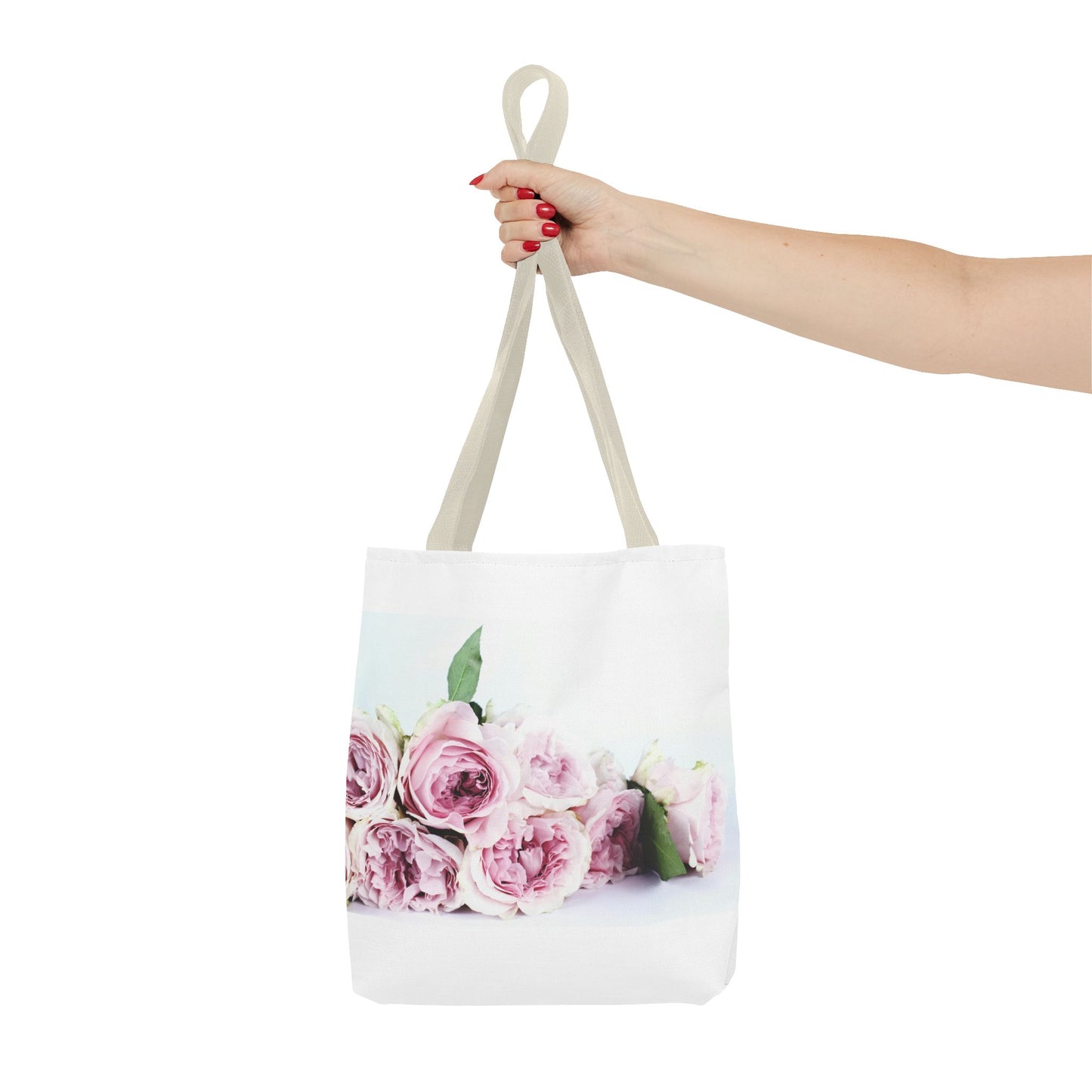 Floral Tote Bag, Elegant Rose Design