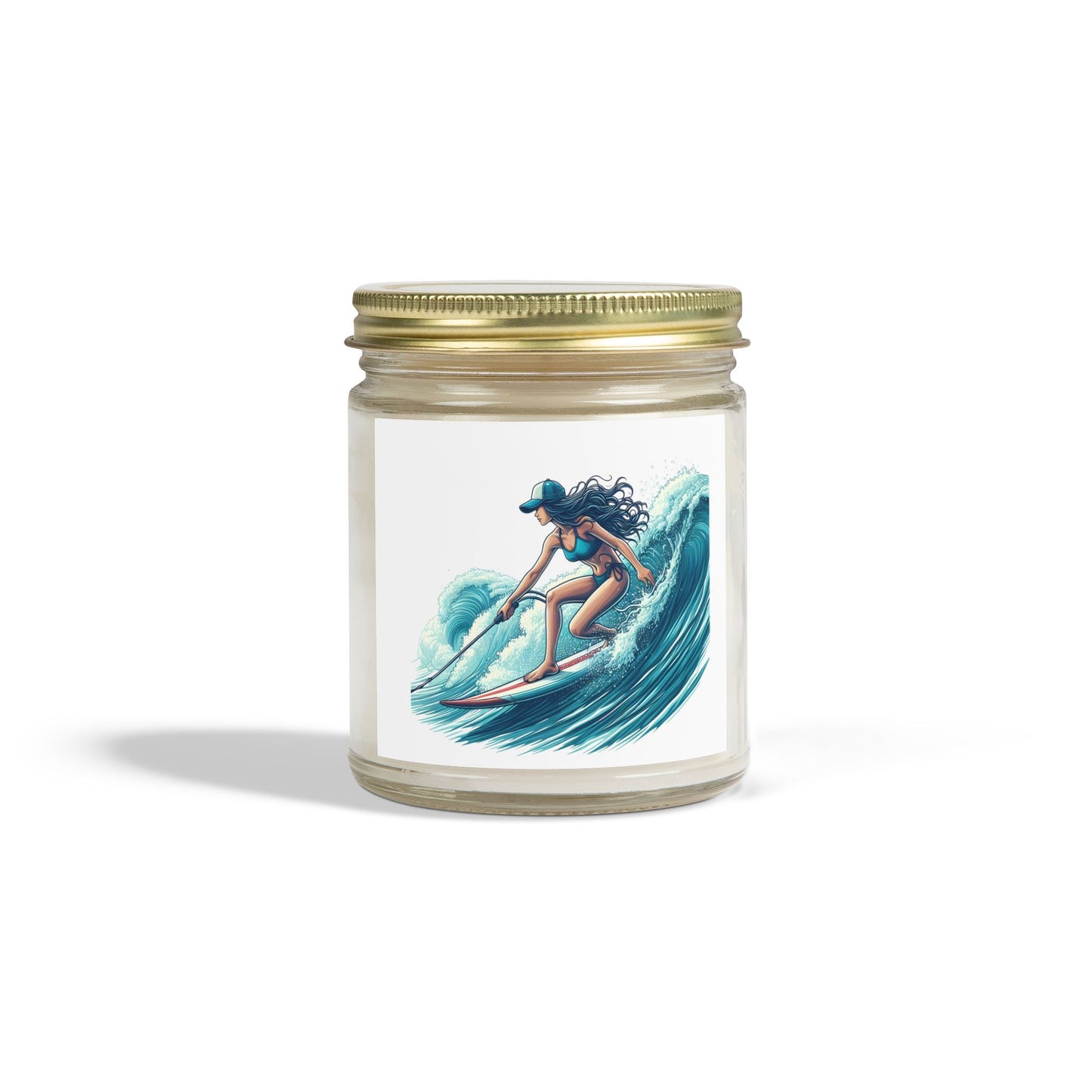 Scented Candles, Coconut Apricot Wax (4oz, 9oz)