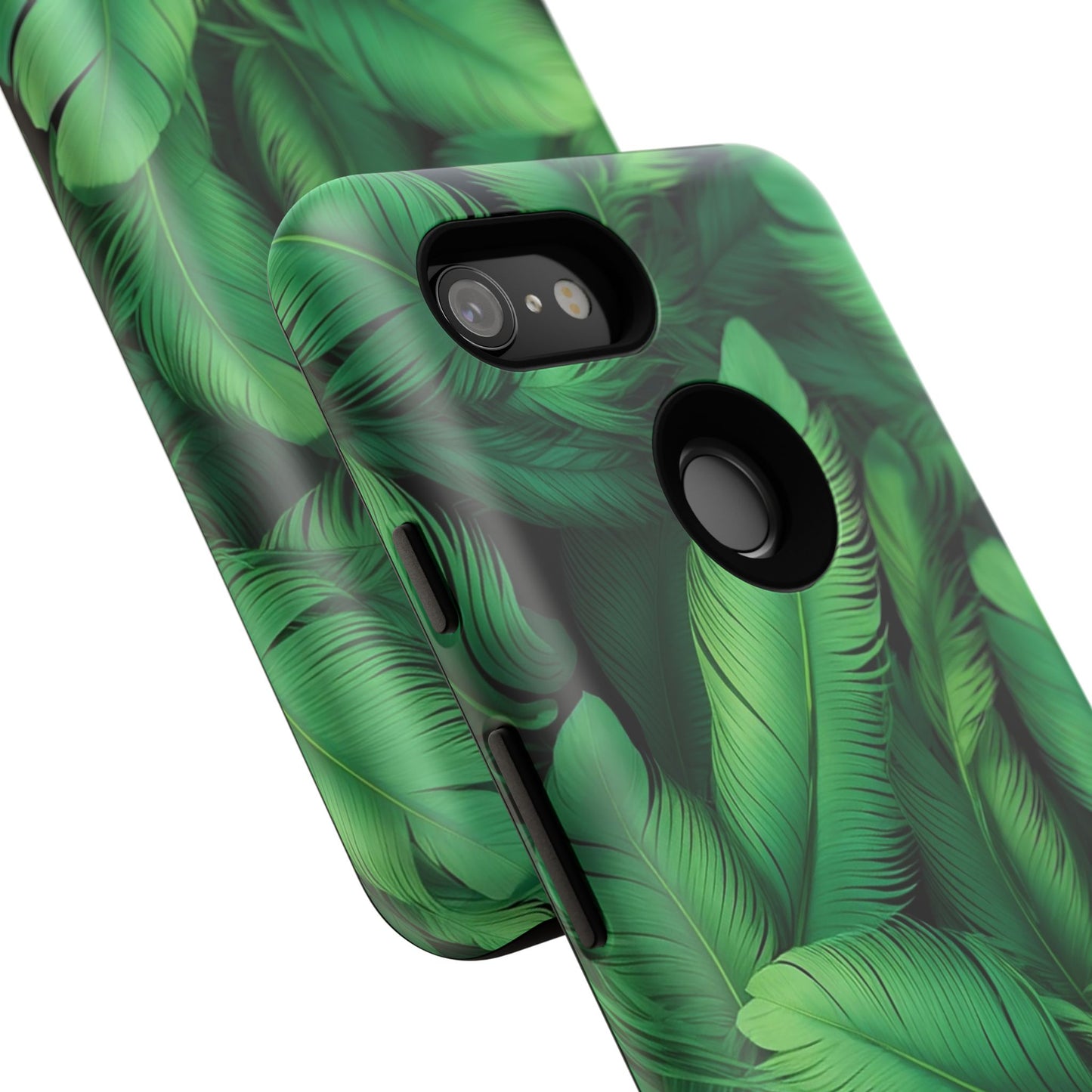Tough Cases - Tropical Leaf Phone Case, Nature-inspired, Phone Accessory, Gift for Her, Jungle Theme, Eco-Friendly