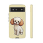 Cute Dog Phone Case, Pet Lover Gift, Custom Phone Cover, Cartoon Dog Case, Durable Phone Accessory