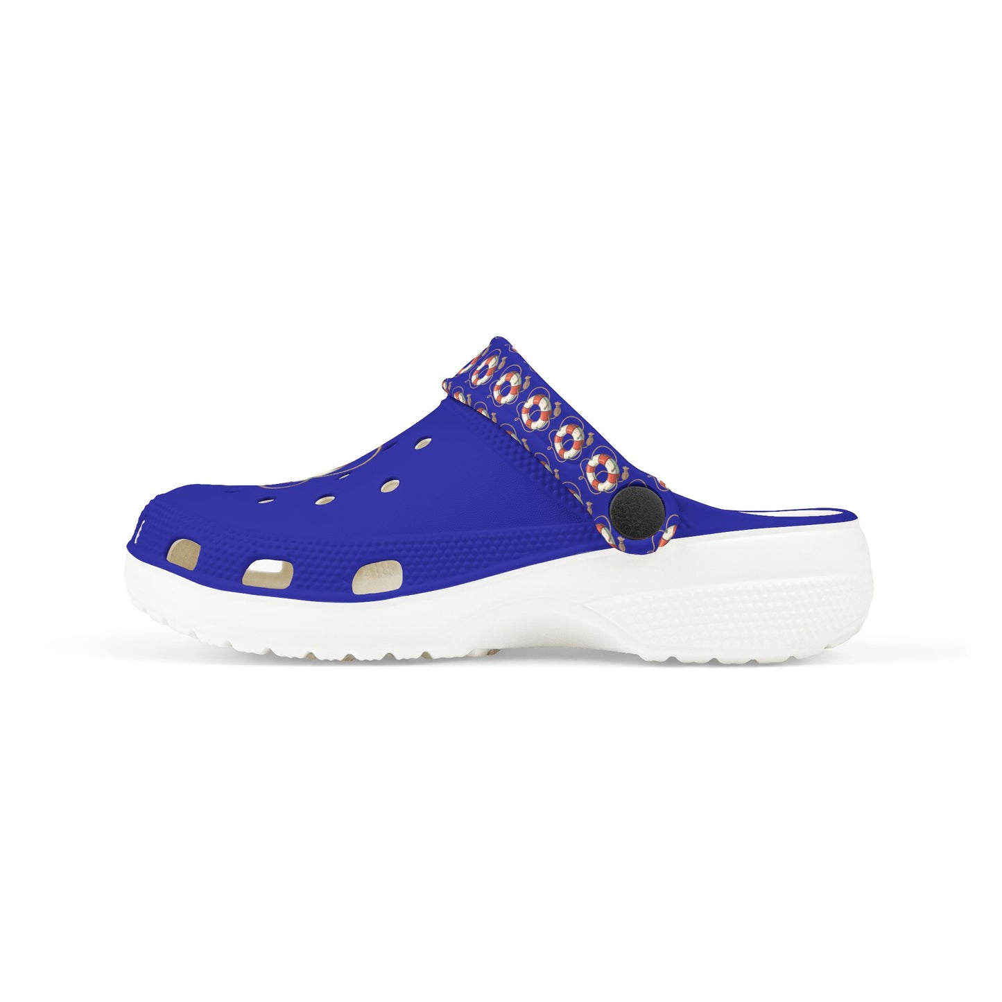 Nautical-Themed Kid's EVA Foam Clogs, Fun Summer Footwear, Waterproof Kids Shoes, Beach & Pool Accessory, Adorable Kids Footwear