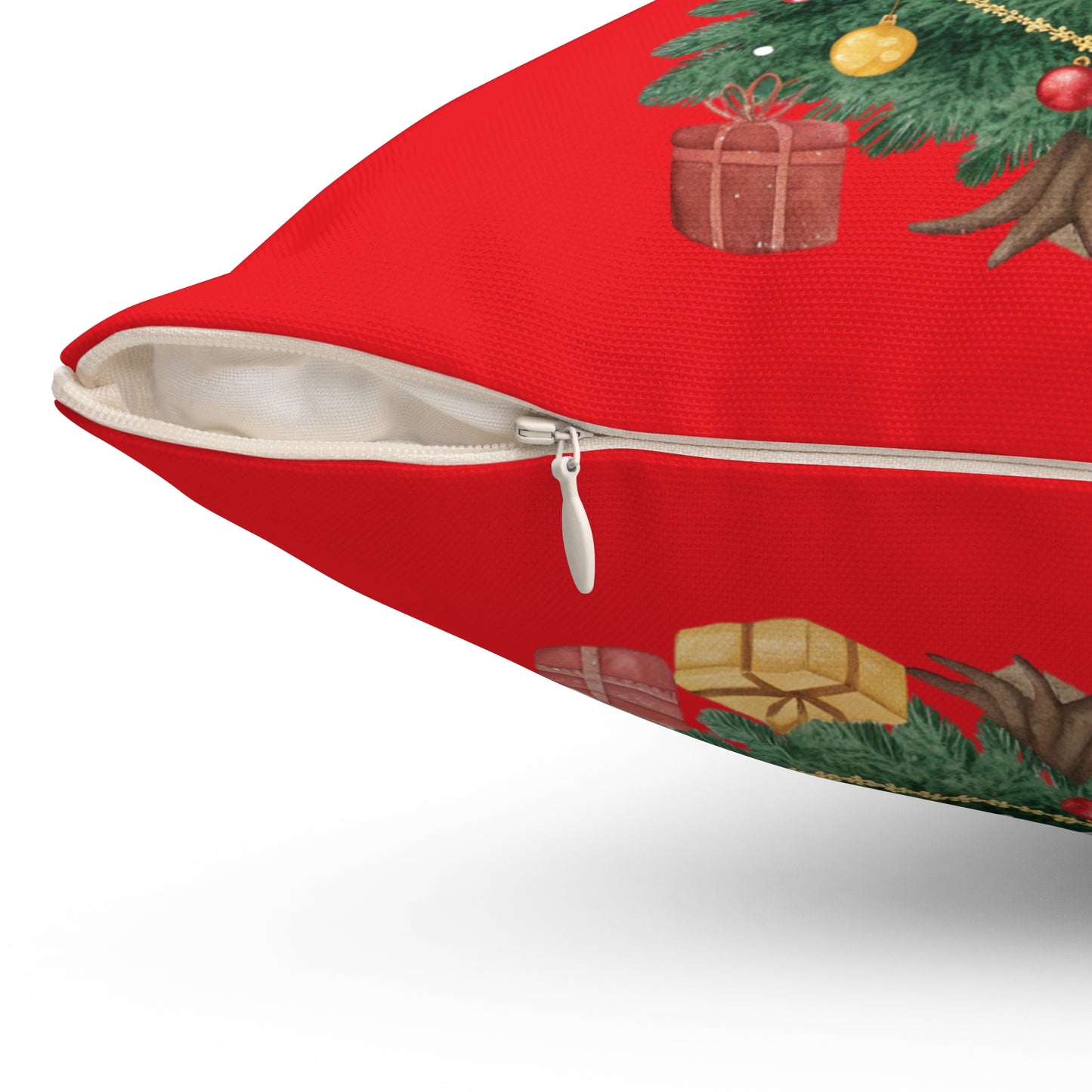 Christmas Tree Pillow, Festive Home Decor, Holiday Decoration, Cozy Couch Cushion, Merry Christmas Gift