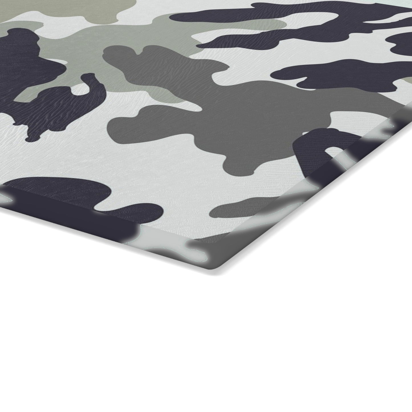 Camouflage Glass Cutting Board, Modern Kitchen Decor, Unique Gift, Cooking Accessory, Home Chef Must-Have