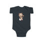 Cute Bear Infant Bodysuit, Adorable Baby Outfit, Newborn Gift, Baby Shower Present, Infant Apparel, Cute Baby Clothes