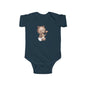Cute Bear Infant Bodysuit, Adorable Baby Outfit, Newborn Gift, Baby Shower Present, Infant Apparel, Cute Baby Clothes