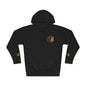 Coral Gold Floral Initial Hoodie — Monogram 'B' Casual Pullover