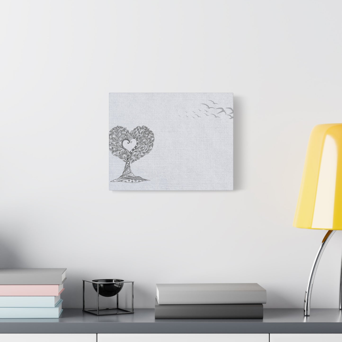 Matte Canvas, Stretched, 1.25" - Heart Tree