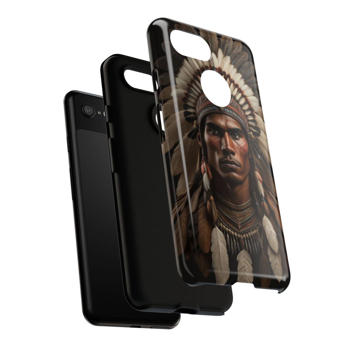 Native American Art Phone Case, Strong Culture Design, Unique Gift for Him or Her, Tough Cases, Customizable Protector, Tribal Style