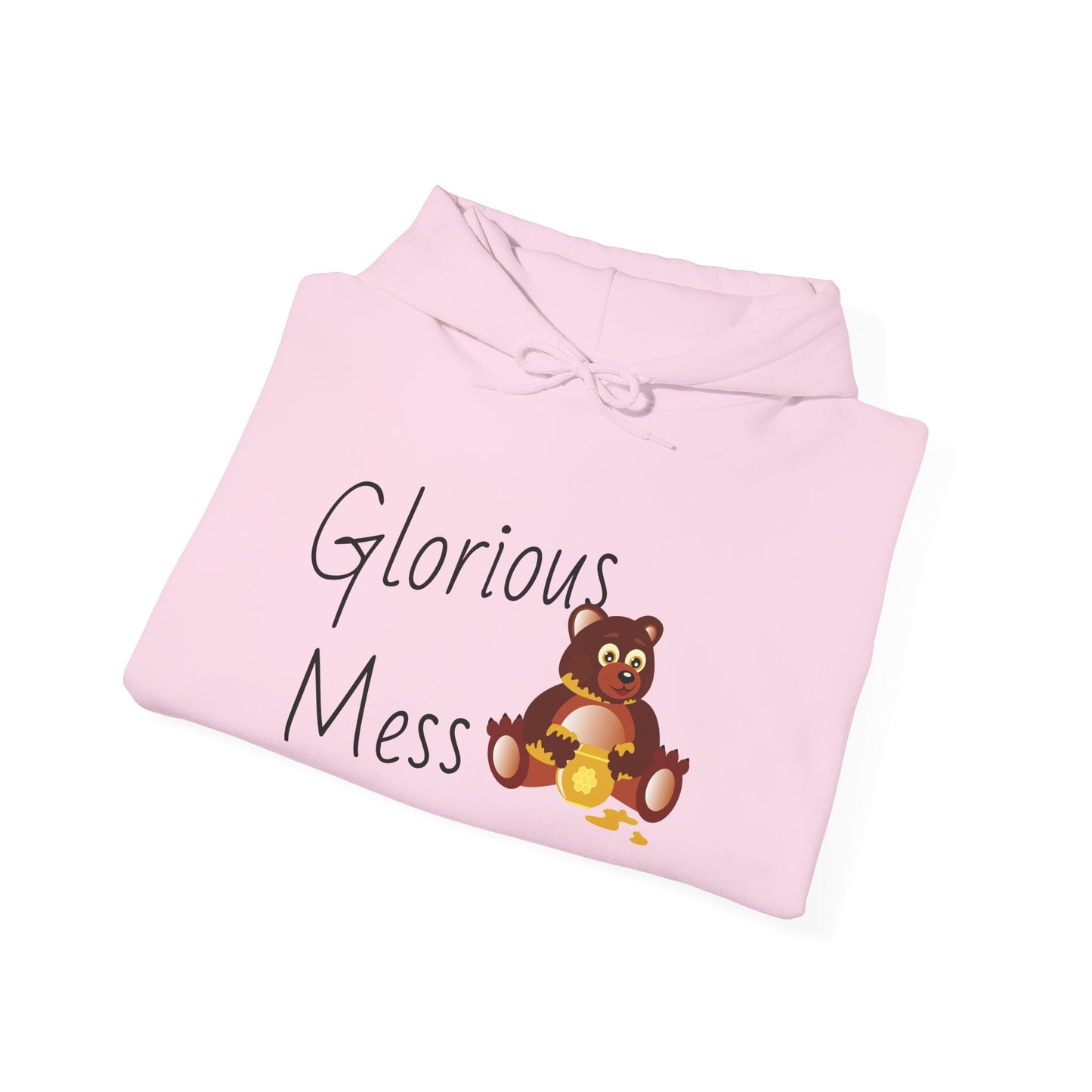 Glorious Mess Hoodie | Cute Bear Sweatshirt | Cozy Unisex Pullover for All Seasons | Perfect Gift for Friends & Birthdays | Funny [...]