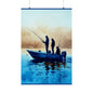 Fishing Adventure Matte Vertical Posters, Watercolor Art Print, Wall Decor,