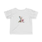 Colorful Letter Y Infant Tee, Cute Baby Shirt, Toddler Apparel, Gifts for New Parents, Baby Shower, Playdate Outfit