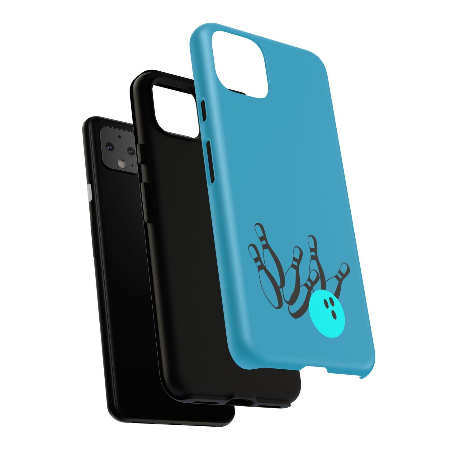 Bowling Phone Case, Tough Cases for Bowling Enthusiasts, Fun Gift for Bowlers, Unique Phone Accessory, Sports Themed Cases
