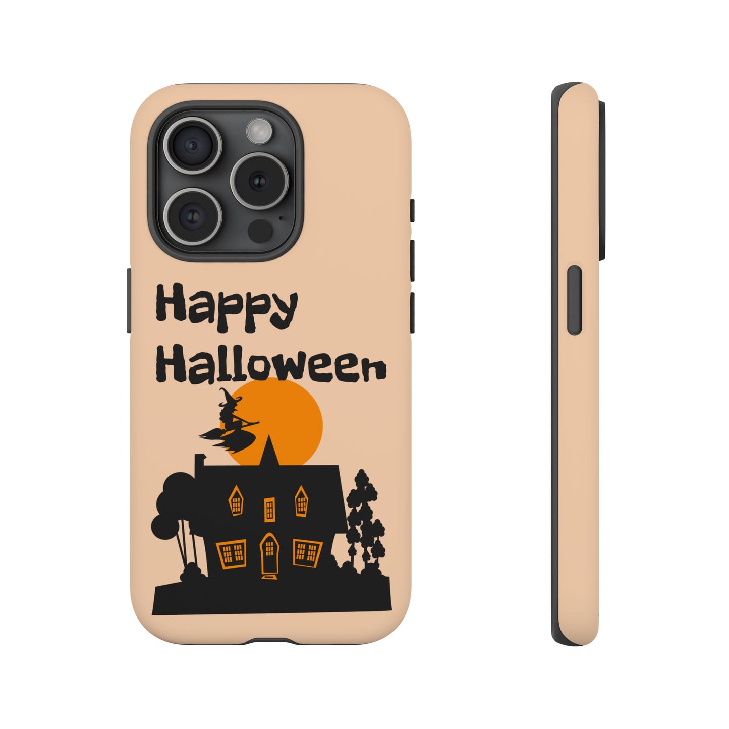 Halloween Phone Case, Spooky Mobile Cover, Tough Case for Phone, Witch Design, Fall Decor, Unique Gift for Halloween