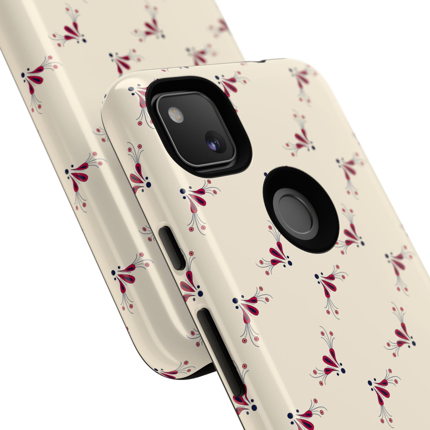 Tough Cases - Floral Design Phone Case, Stylish Protective Cover, Gift for Her, Trendy Smartphone Accessory, Floral iPhone Case, [...]