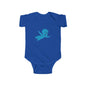 Cute Baby Bodysuit with Playful Octopus Design, Infant Outfit, Newborn Gift, Baby Shower, Summer Wear, Toddler Clothes