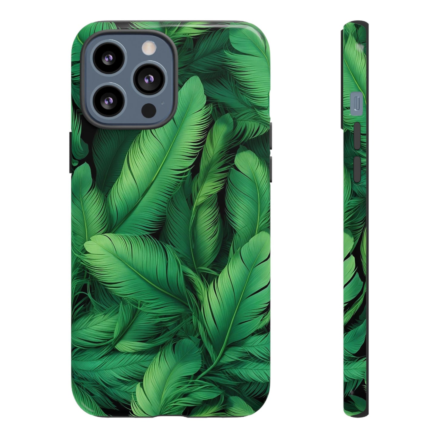 Tough Cases - Tropical Leaf Phone Case, Nature-inspired, Phone Accessory, Gift for Her, Jungle Theme, Eco-Friendly