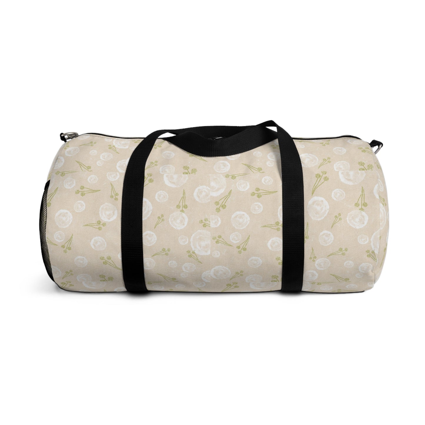 Floral Pattern Duffel Bag - Perfect for Gym, Travel, Weekend Getaways, Yoga, Mother's Day Gift