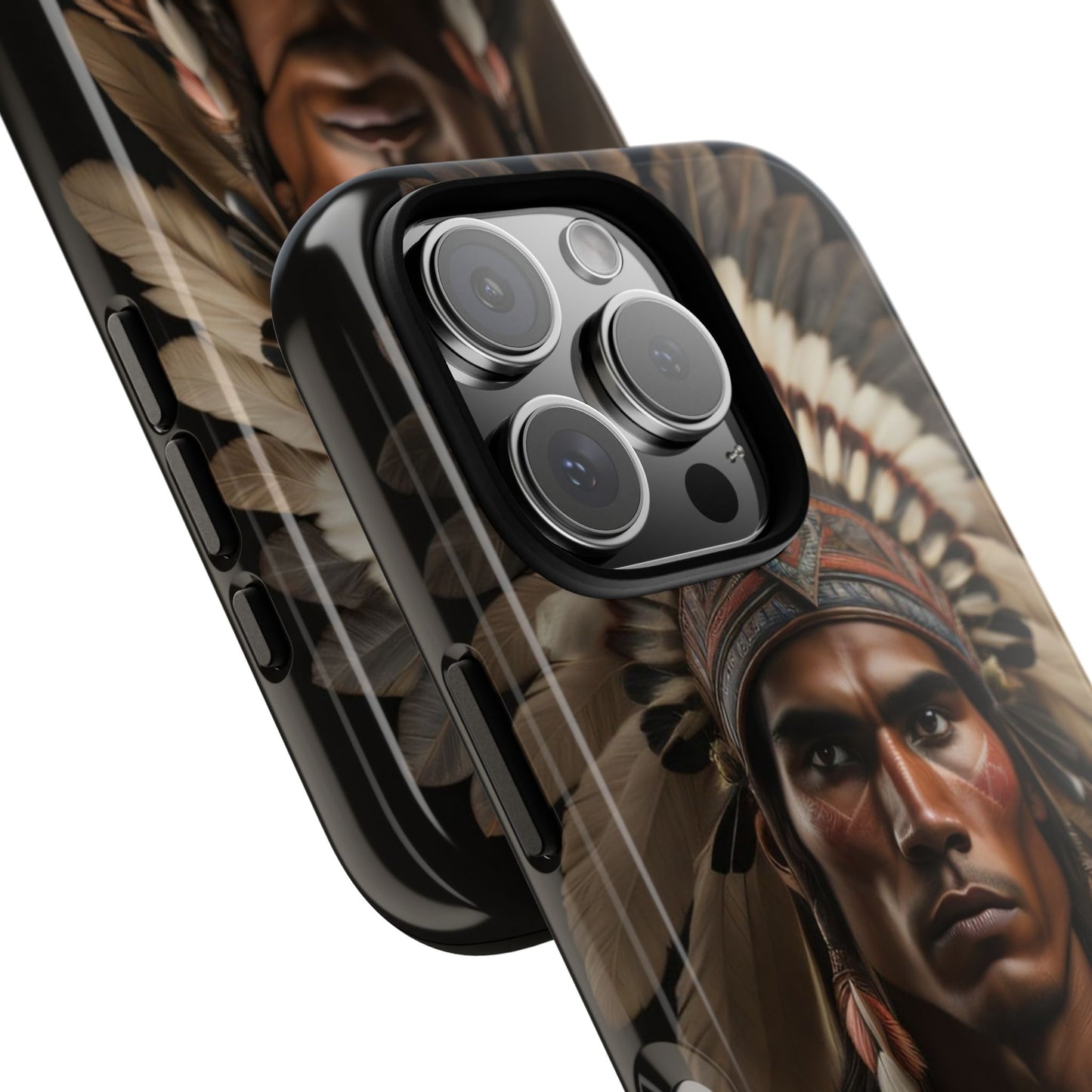 Native American Art Phone Case, Strong Culture Design, Unique Gift for Him or Her, Tough Cases, Customizable Protector, Tribal Style