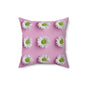 Charming Floral Throw Pillow - Cozy Home Decor, Floral Cushion