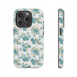 Floral Phone Case - Tough Cases, Durable Phone Cover, Cute Floral Design, Gift for Her, Trendy Phone Accessory, Spring Style