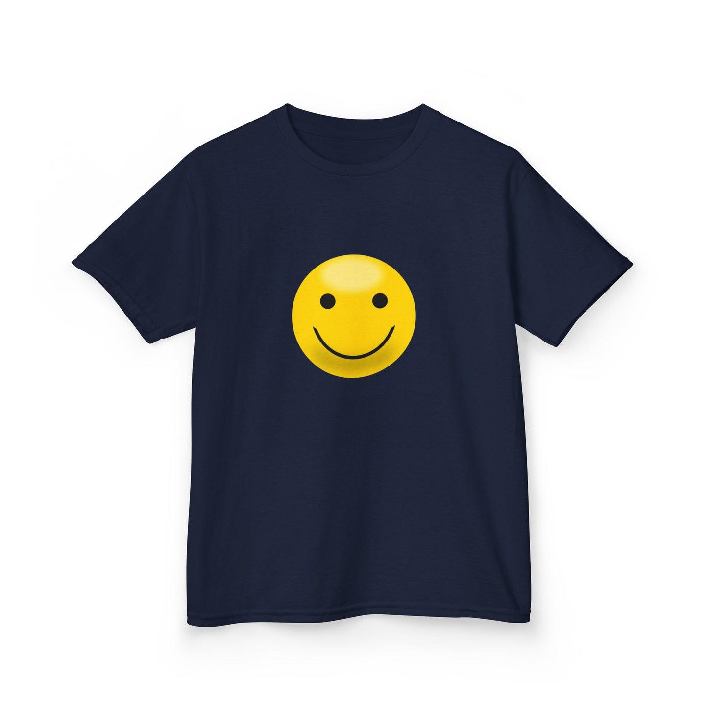Smiley Face Kids Tee, Funny Kids Shirt, Cute Summer Tee, Gift for Kids, Playful Children
