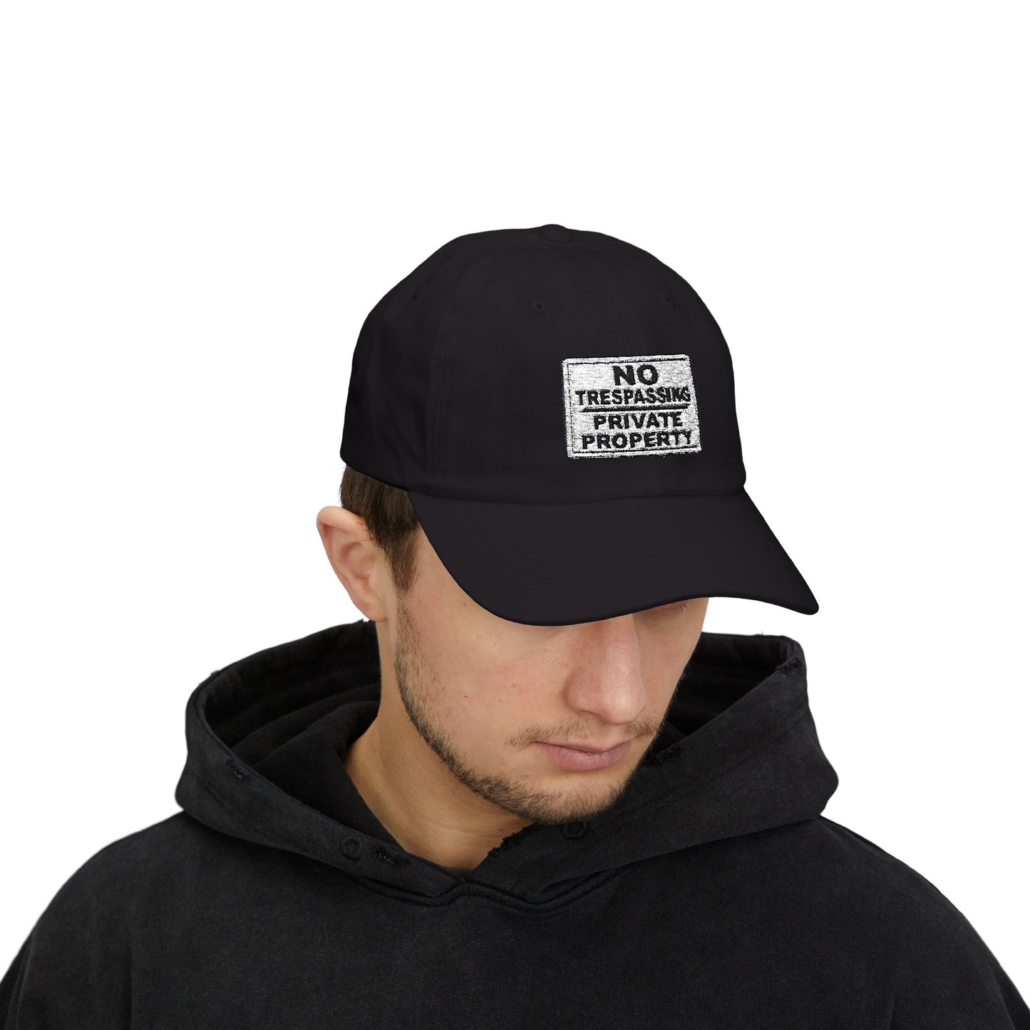 Classic Dad Cap with Private Property Sign Design - Stylish Dad Hat, Casual Cap, Gift for Fathers Day, Trendy Outdoor Hat, [...]