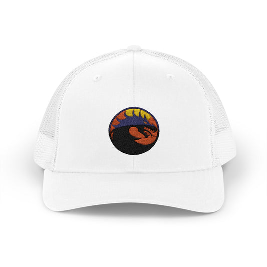 Vintage Sunset Snapback Trucker Cap, Beach Hat, Outdoor Cap, Gift for Him, Summer Accessory, Festival Wear