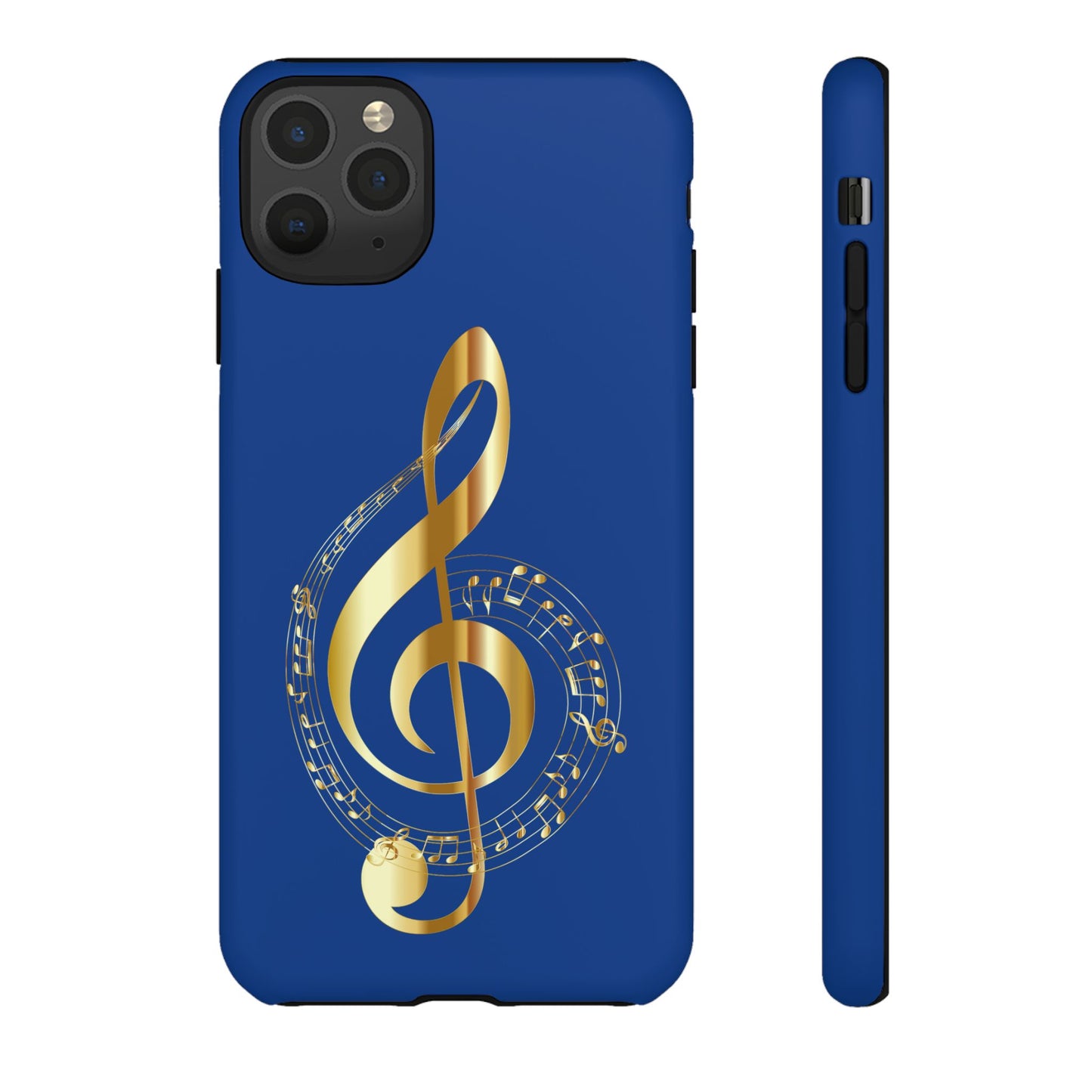 Tough Cases Blue and Gold Musical Note