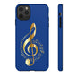 Tough Cases Blue and Gold Musical Note