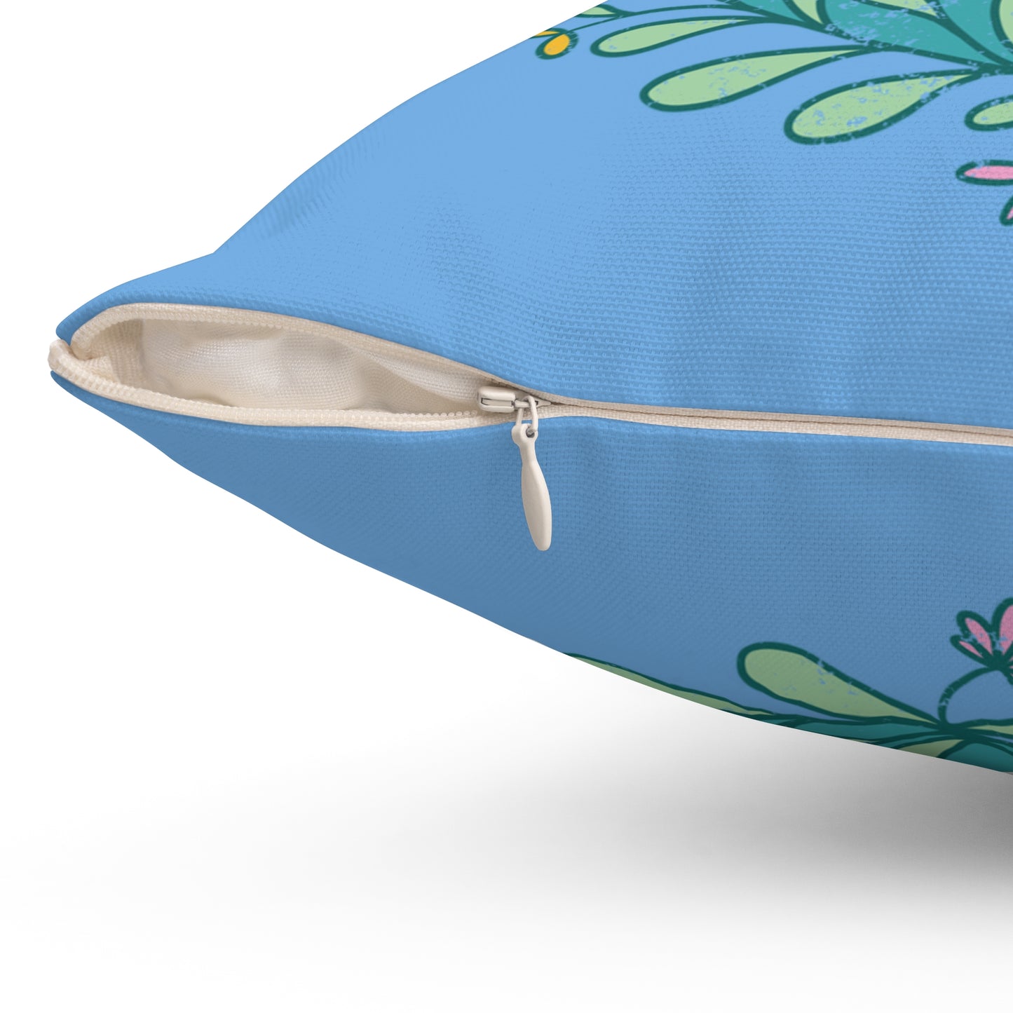 Blooming Floral Decorative Pillow, Spring Home Decor, Gift for Garden Lovers, Cozy Couch Accent, Bloom Art Pillow, Nature Inspired Cushion