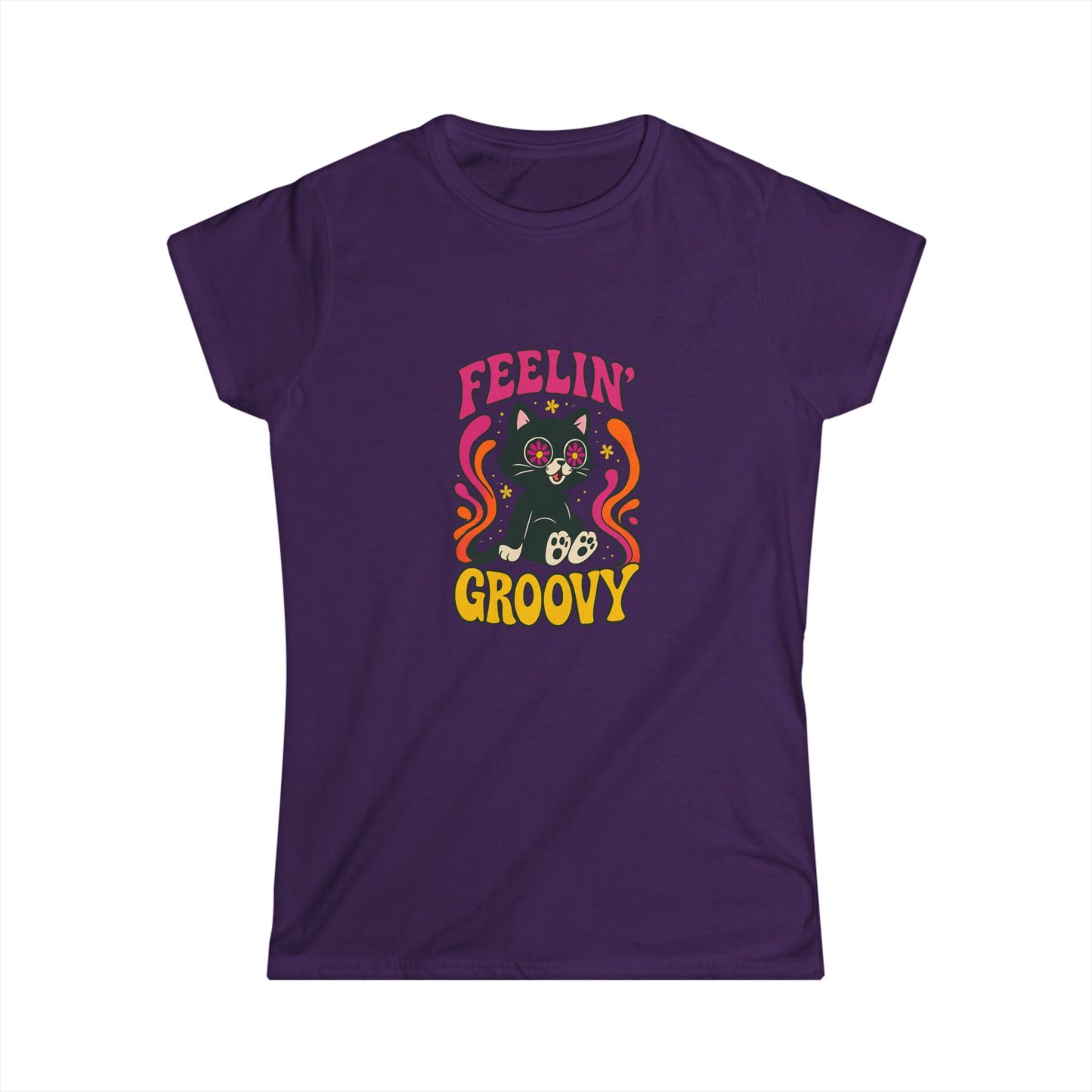 Women's Softstyle Tee - Feeling Groovy