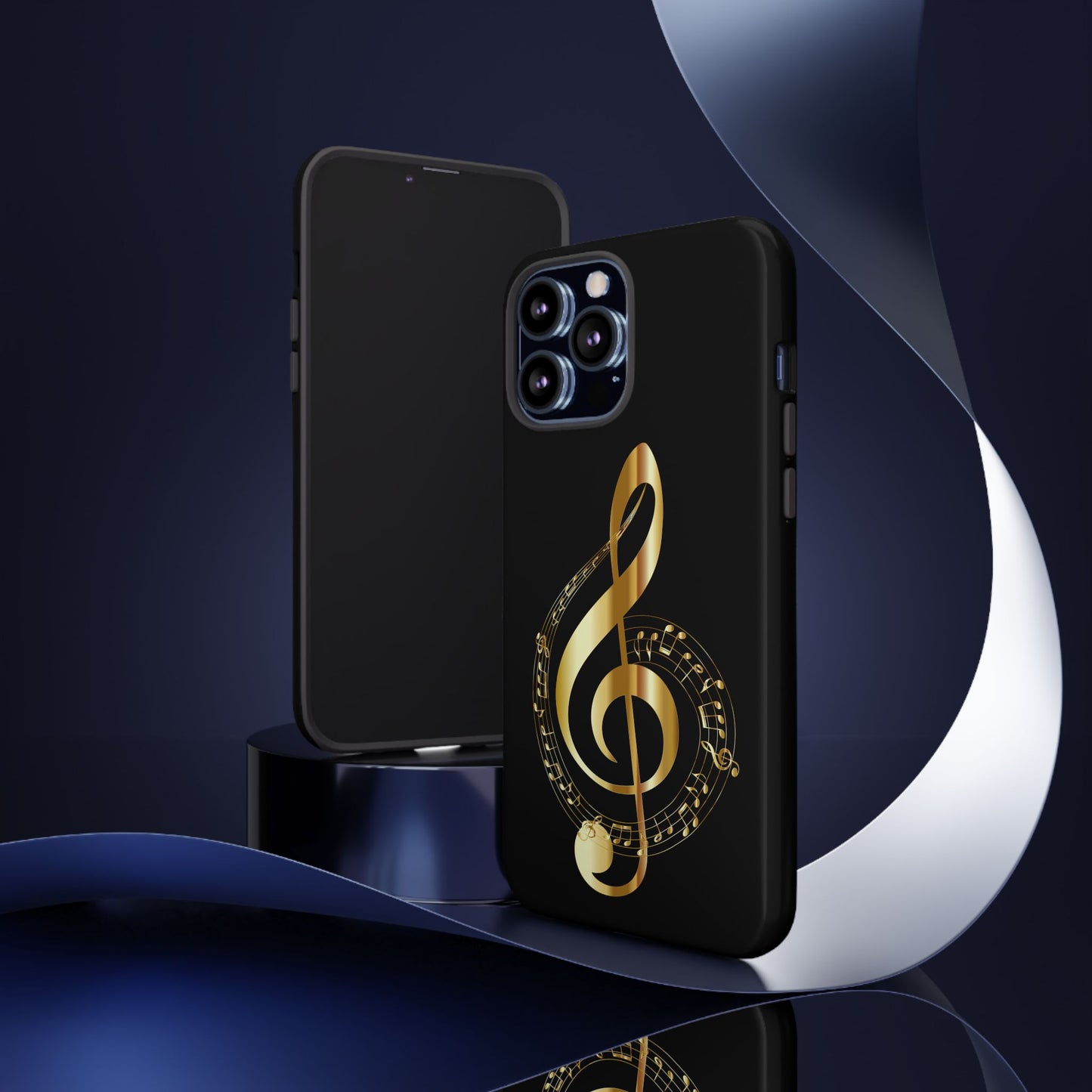Tough Cases black gold musical Note