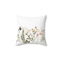 Floral Decorative Pillow, Cozy Home Accent, Botanical Cushion, Ideal Gift for Home Decor, Spring and Summer Vibes, Perfect for Living Room