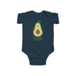 Cute Vegan Avocado Baby Bodysuit