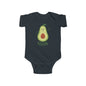 Cute Vegan Avocado Baby Bodysuit
