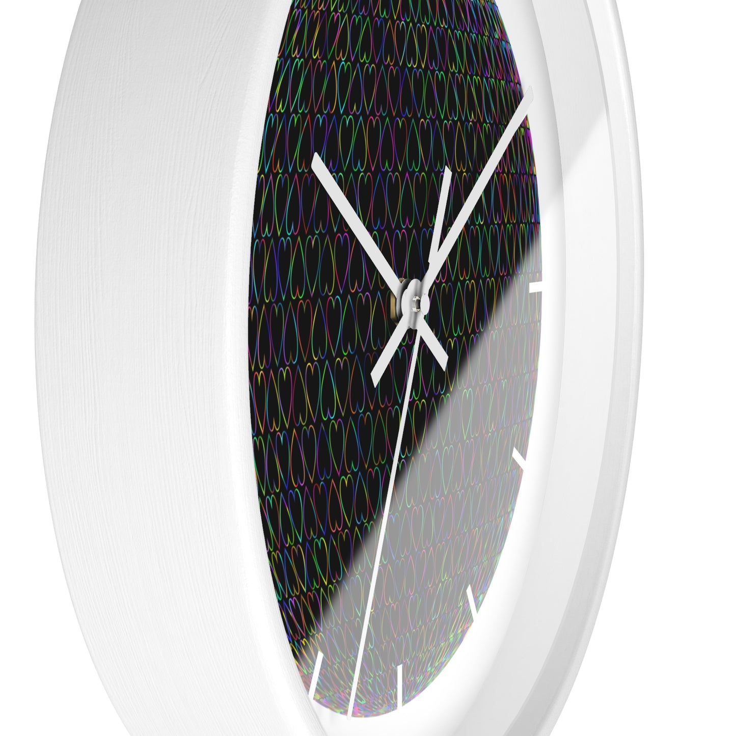 Vibrant Abstract Design Wall Clock - Colorful Home Decor, Artistic Timepiece, Unique Gift, Living Room Accent, Modern Wall Art