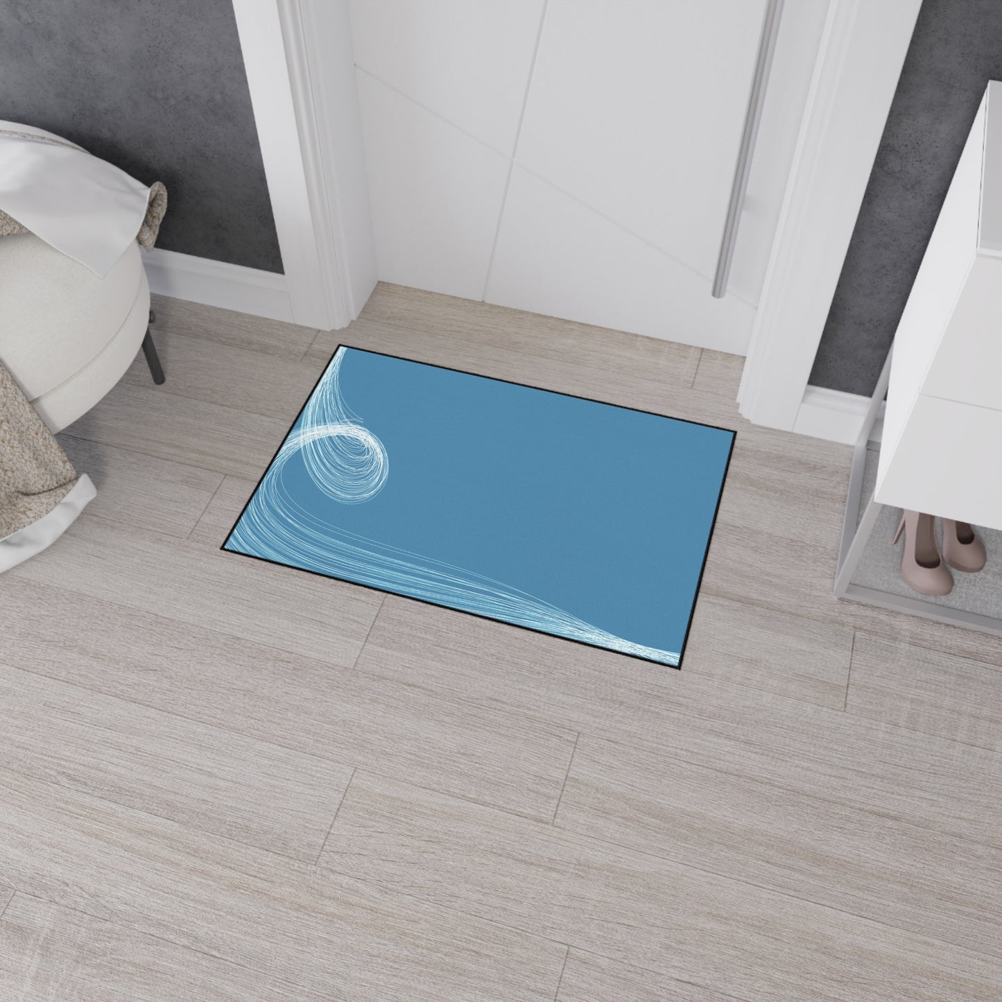 Ocean Breeze Heavy-Duty Floor Mat — Non-Slip Entry & Garage Mat