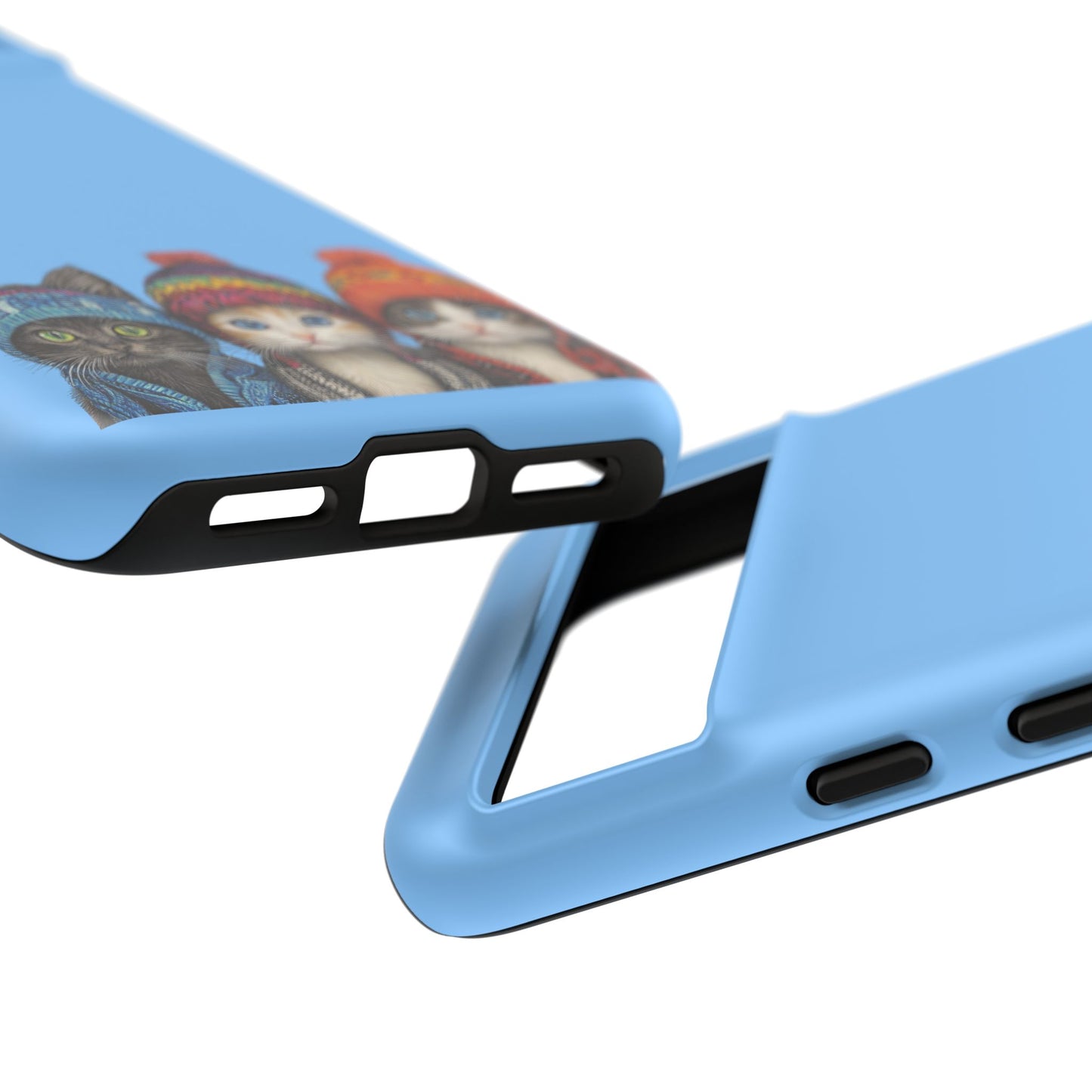 Cat-Themed Phone Case, Cute Cat Cases for Cat Lovers, Gifts for Cat Owners, Fun Cat Accessories, Holiday Present for Pet Lovers