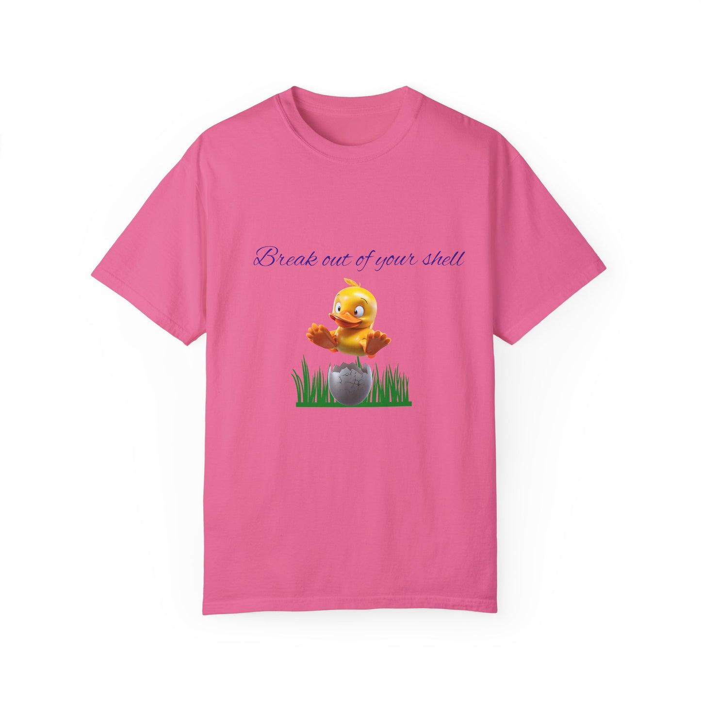 Egg-citing Garment-Dyed T-shirt: Perfect for Easter, Spring Celebrations