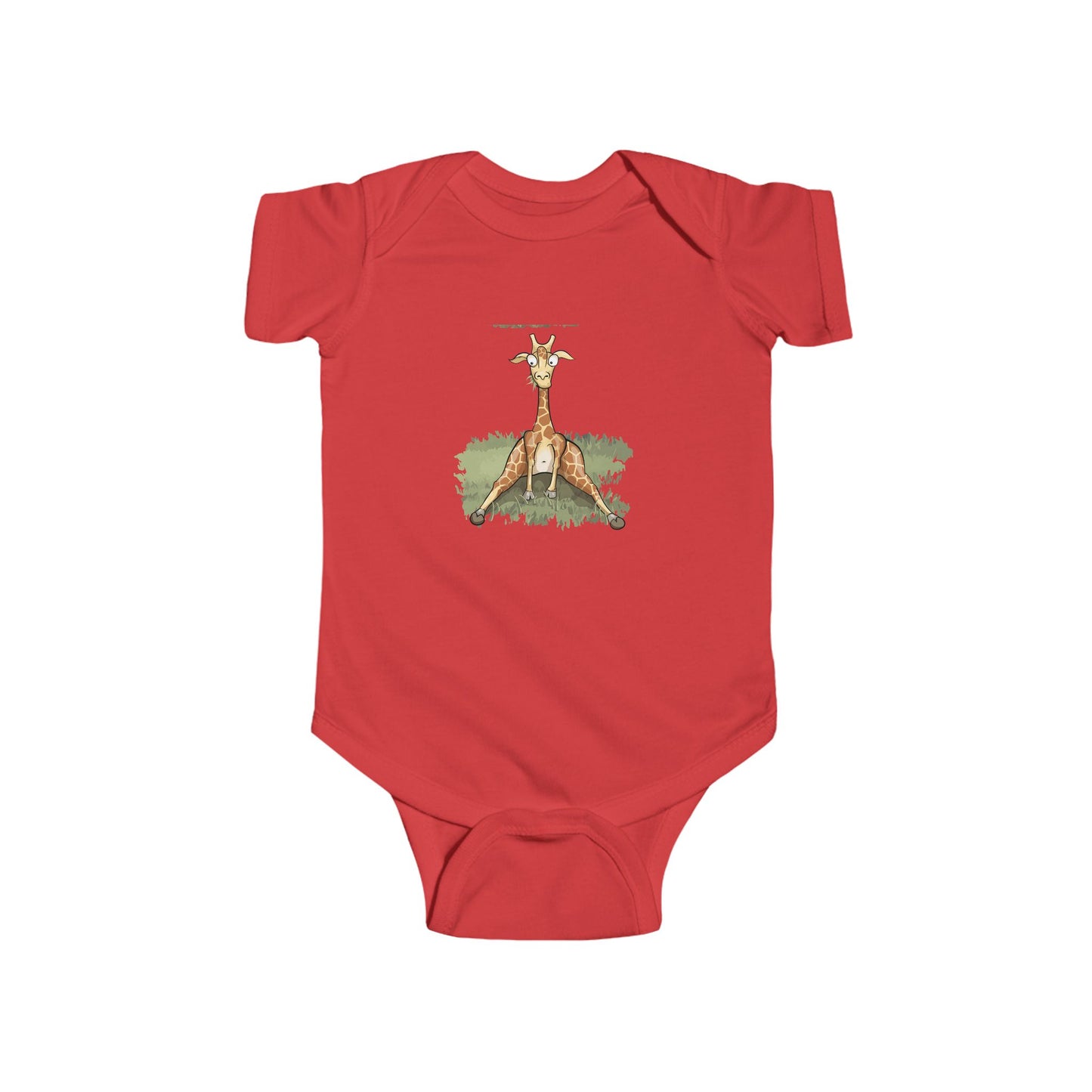 Cute Giraffe Infant Bodysuit, Baby Shower Gift, Gender Neutral Baby Clothing, Toddler Outfit, Animal Theme Baby Apparel