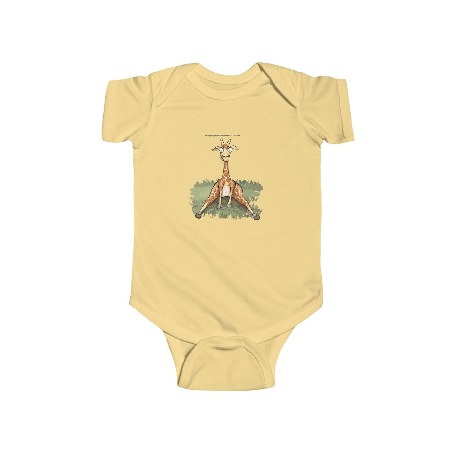 Cute Giraffe Infant Bodysuit, Baby Shower Gift, Gender Neutral Baby Clothing, Toddler Outfit, Animal Theme Baby Apparel