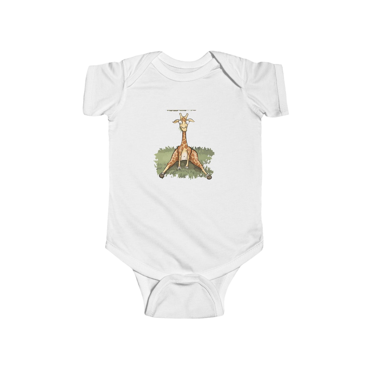 Cute Giraffe Infant Bodysuit, Baby Shower Gift, Gender Neutral Baby Clothing, Toddler Outfit, Animal Theme Baby Apparel
