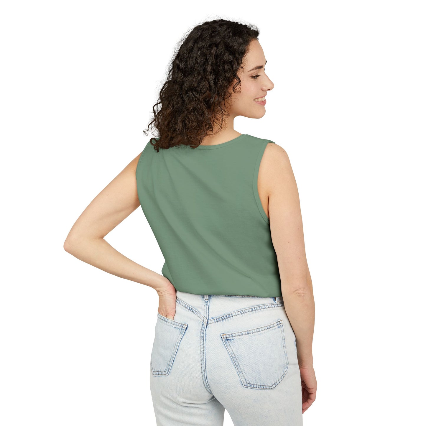 Limited Edition Unisex Garment-Dyed Tank Top, Summer Fashion, Beachwear, Gift for Him & Her, Casual Style, Relaxed Fit