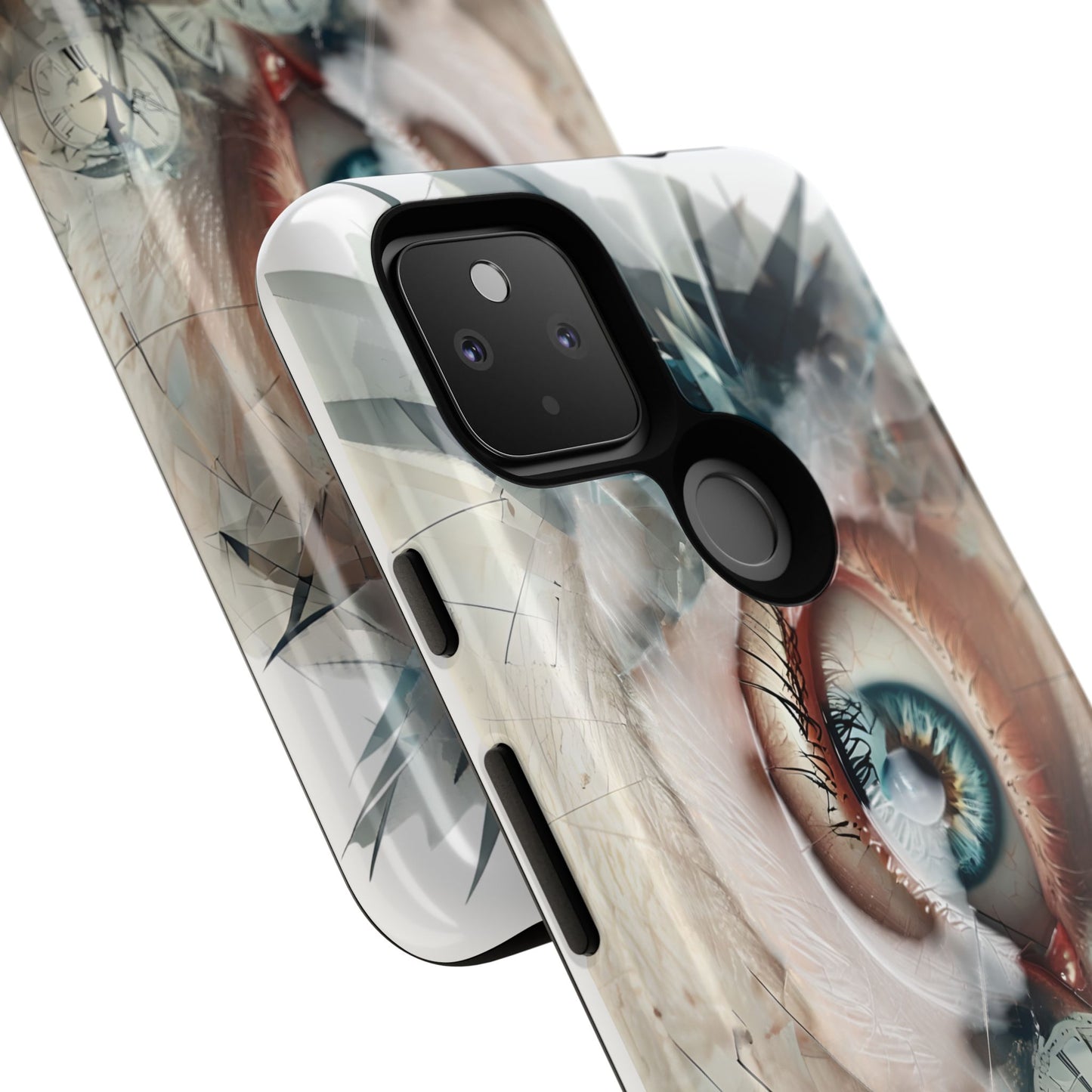 Artistic Eye Phone Case, Unique Smartphone Cover, Whimsical Gift for Art Lovers, Trendy Tech Accessory, Birthday Present, Holiday Gift