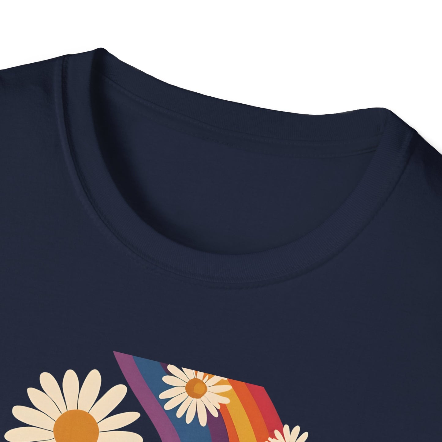 Good Vibes Unisex Softstyle T-Shirt, Retro Sunshine Tee, Positive Energy Shirt, Festival Apparel, Gift for Friends