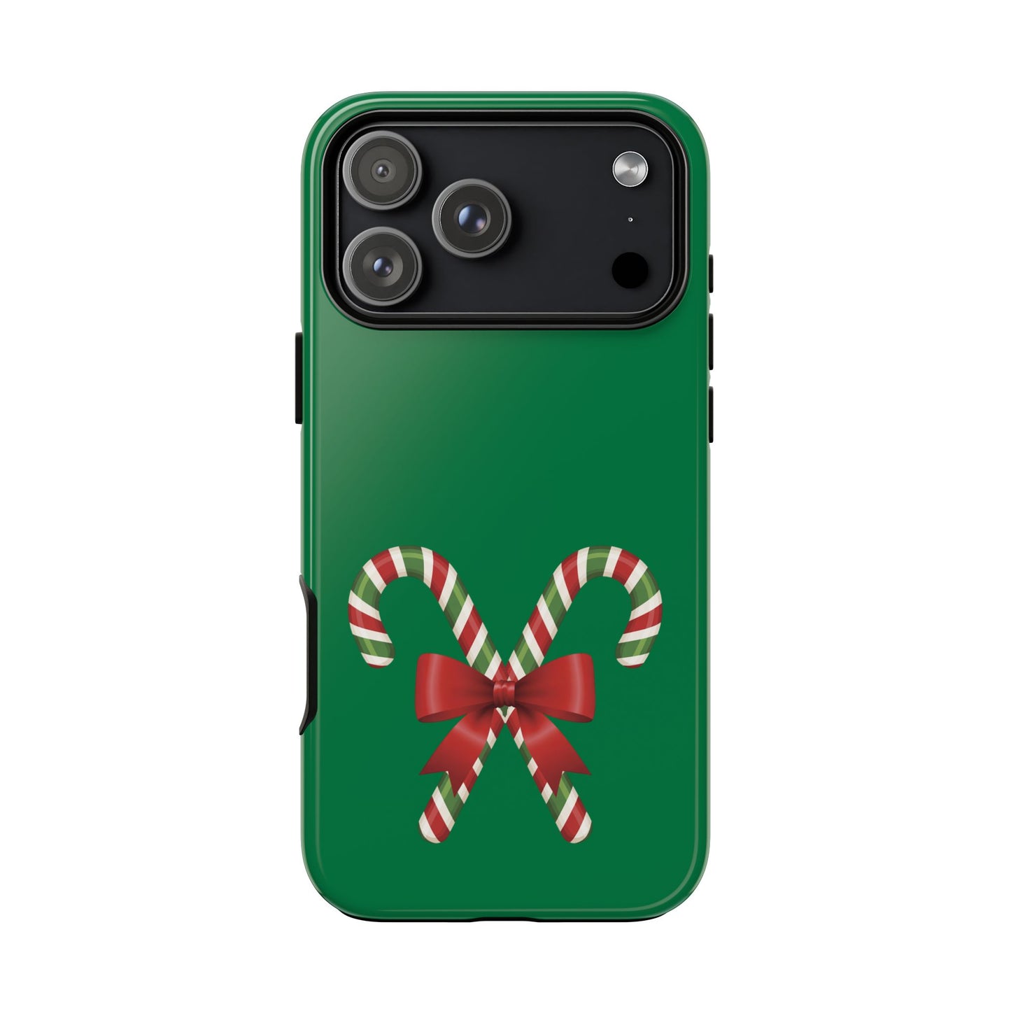 Candy Cane Phone Case: Holiday Spirit, Festive Gift, Cute Accessories, Christmas Decor, Seasonal Style