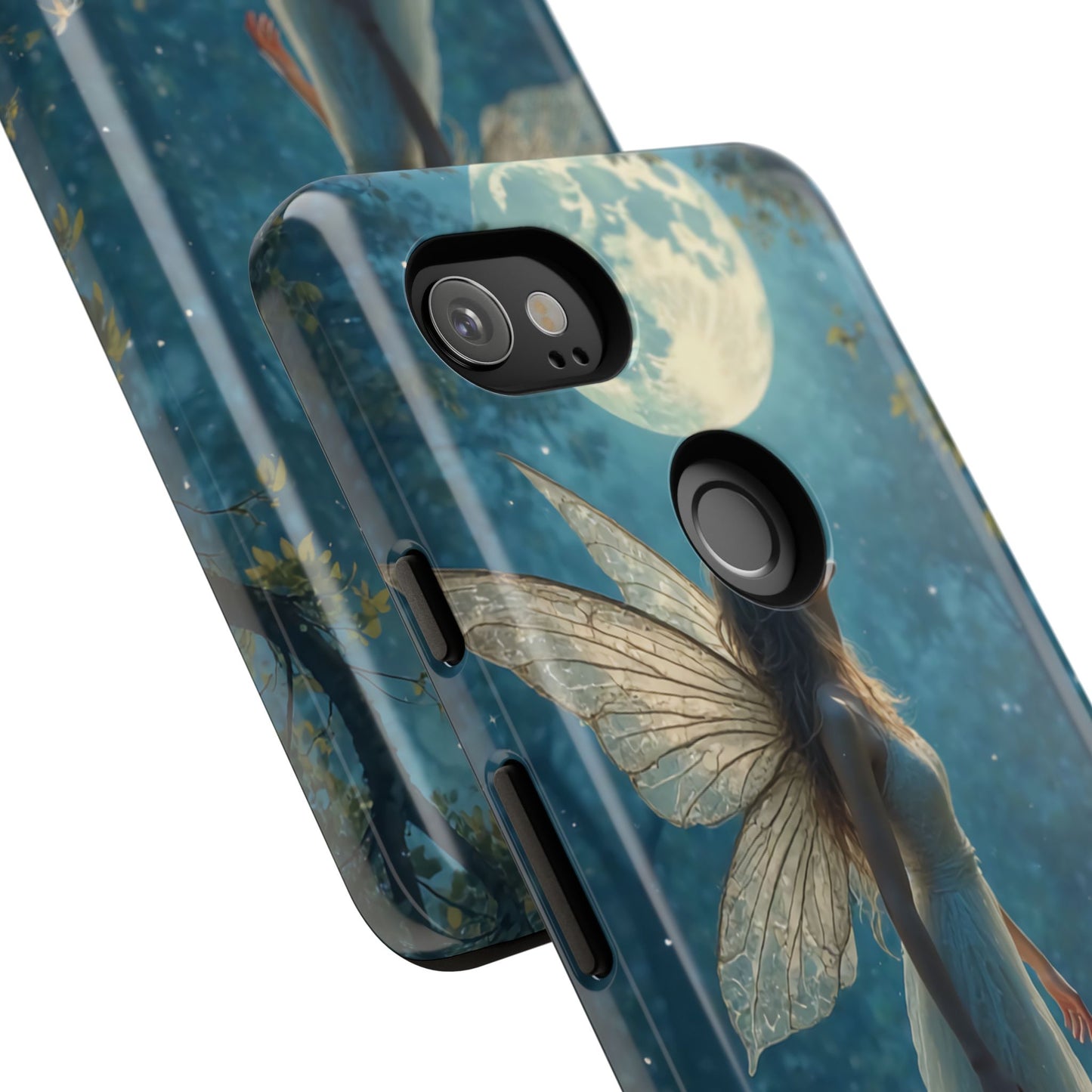 Fairy Moon Phone Case | Tough Cases for Nature Lovers, Fantasy Gift, Boho Phone Accessory, Ethereal Aesthetic, Magical Design