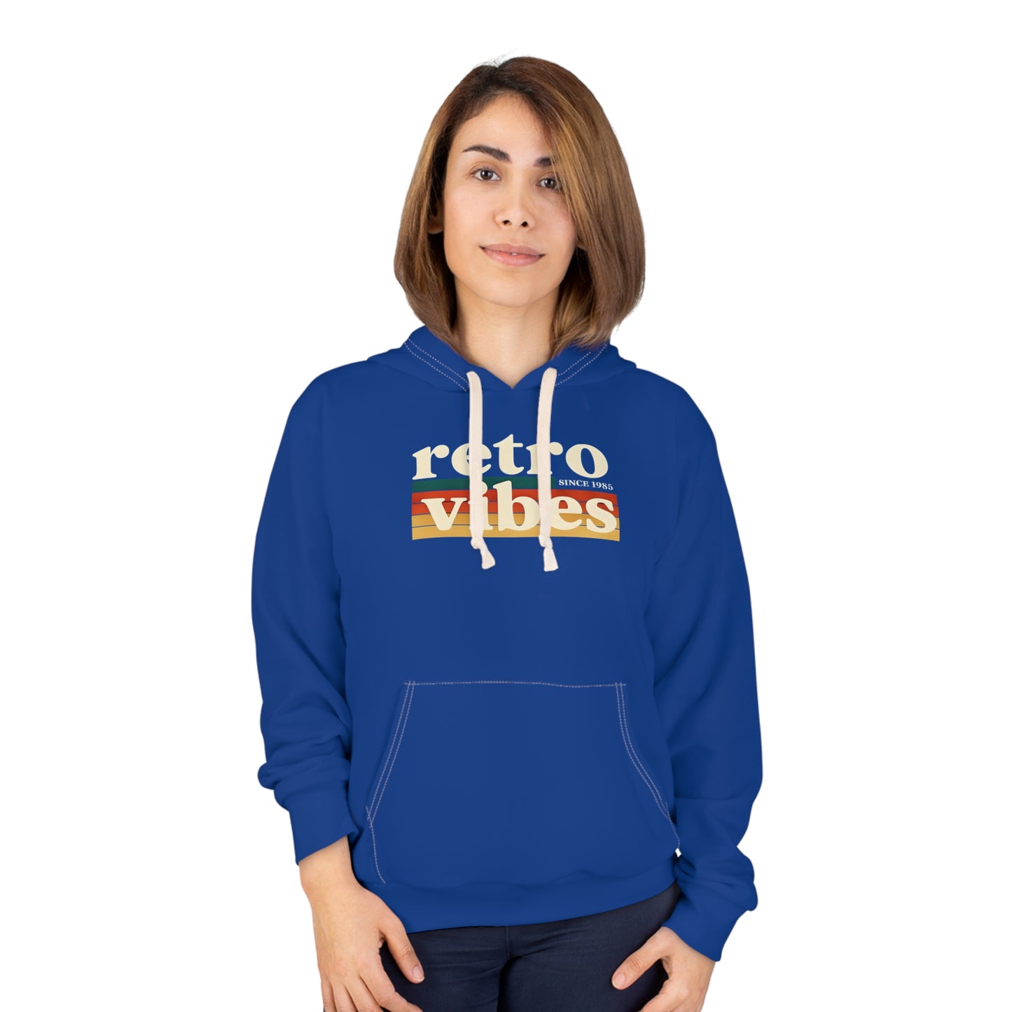 Retro Vibes Unisex Pullover Hoodie | Cozy Casual Wear, Trendy Gift for Friends, Chill Days, Music Festivals, Retro Style