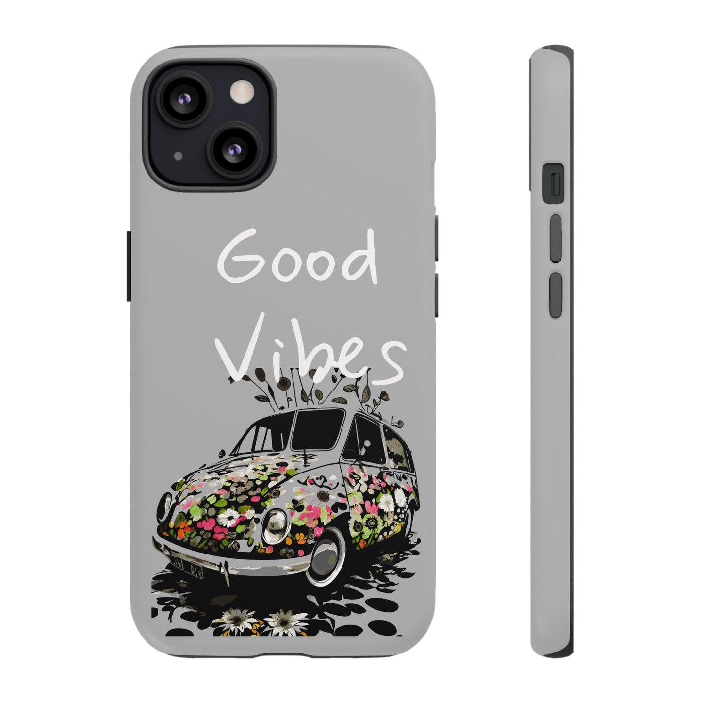 Floral Phone Case | Good Vibes, Phone Accessories, Gift for Her, Trendy Tech, Summer Vibes, Birthday Gift