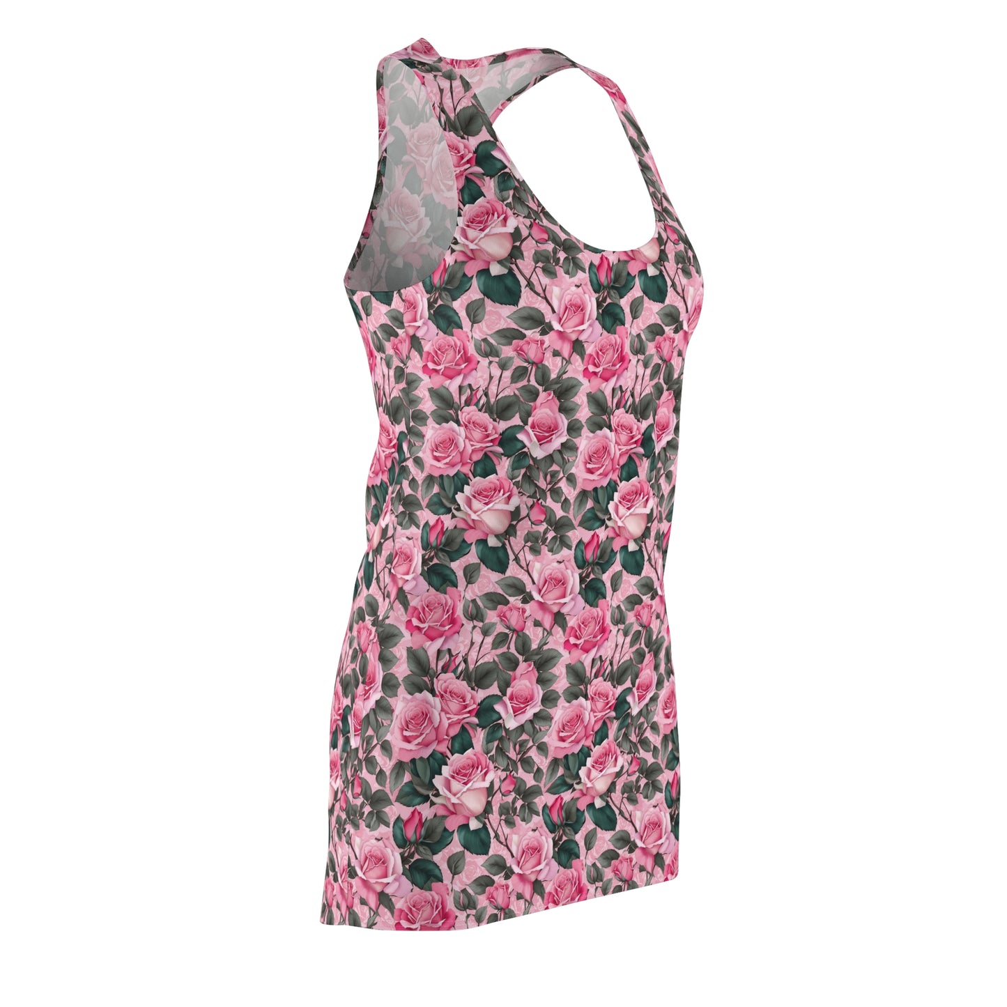 Floral Racerback Dress, Summer Dress, Casual Dress, Beach Dress, Vacation Outfit, Floral Print Dress